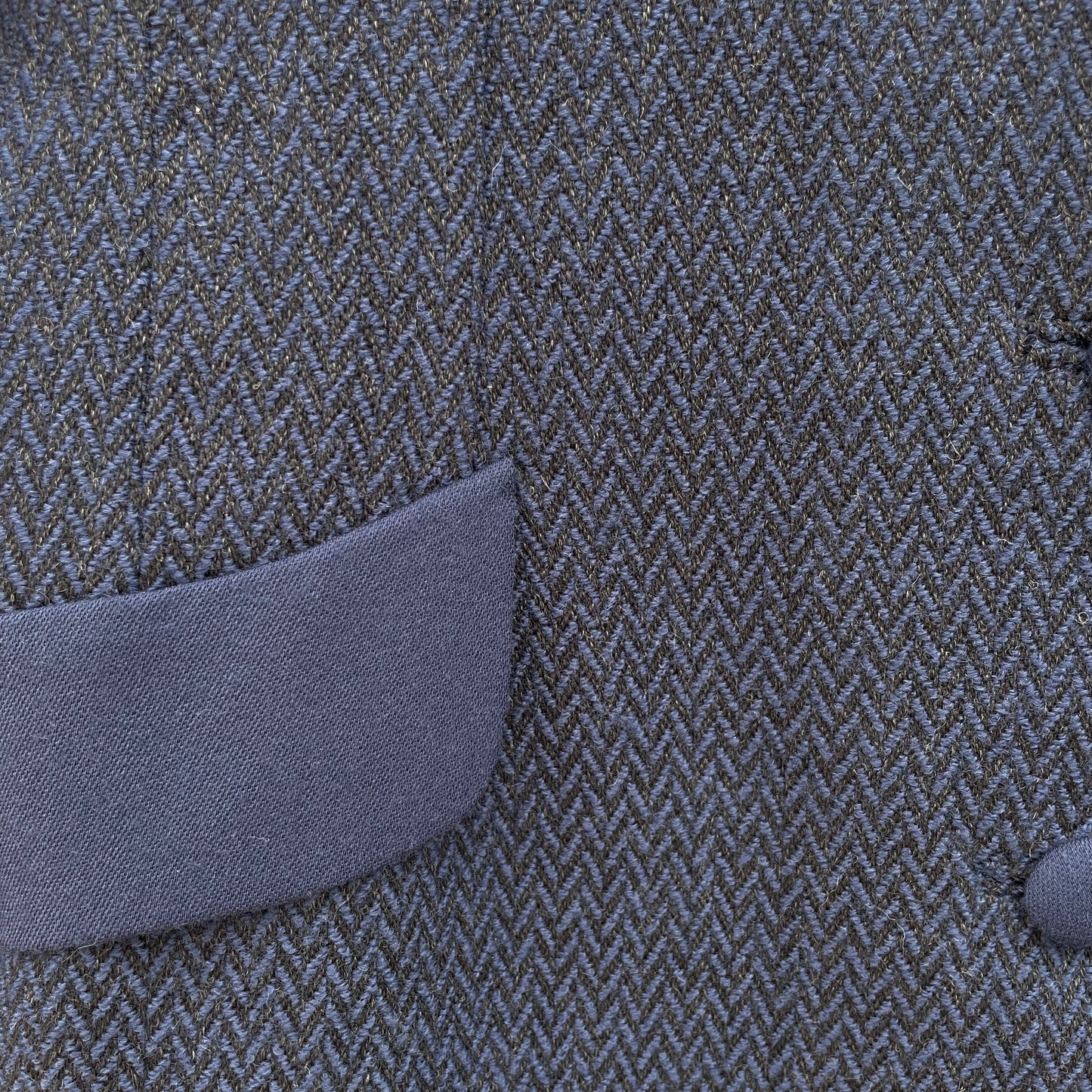 Blazer zigzag blu