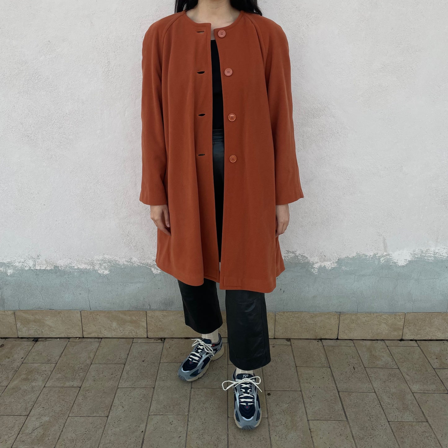 Cappotto Luisa Spagnoli ruggine