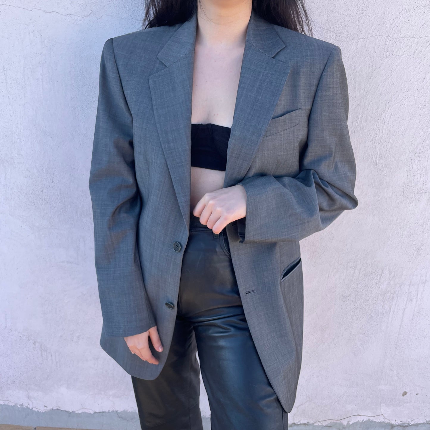 Blazer grigio Valentino