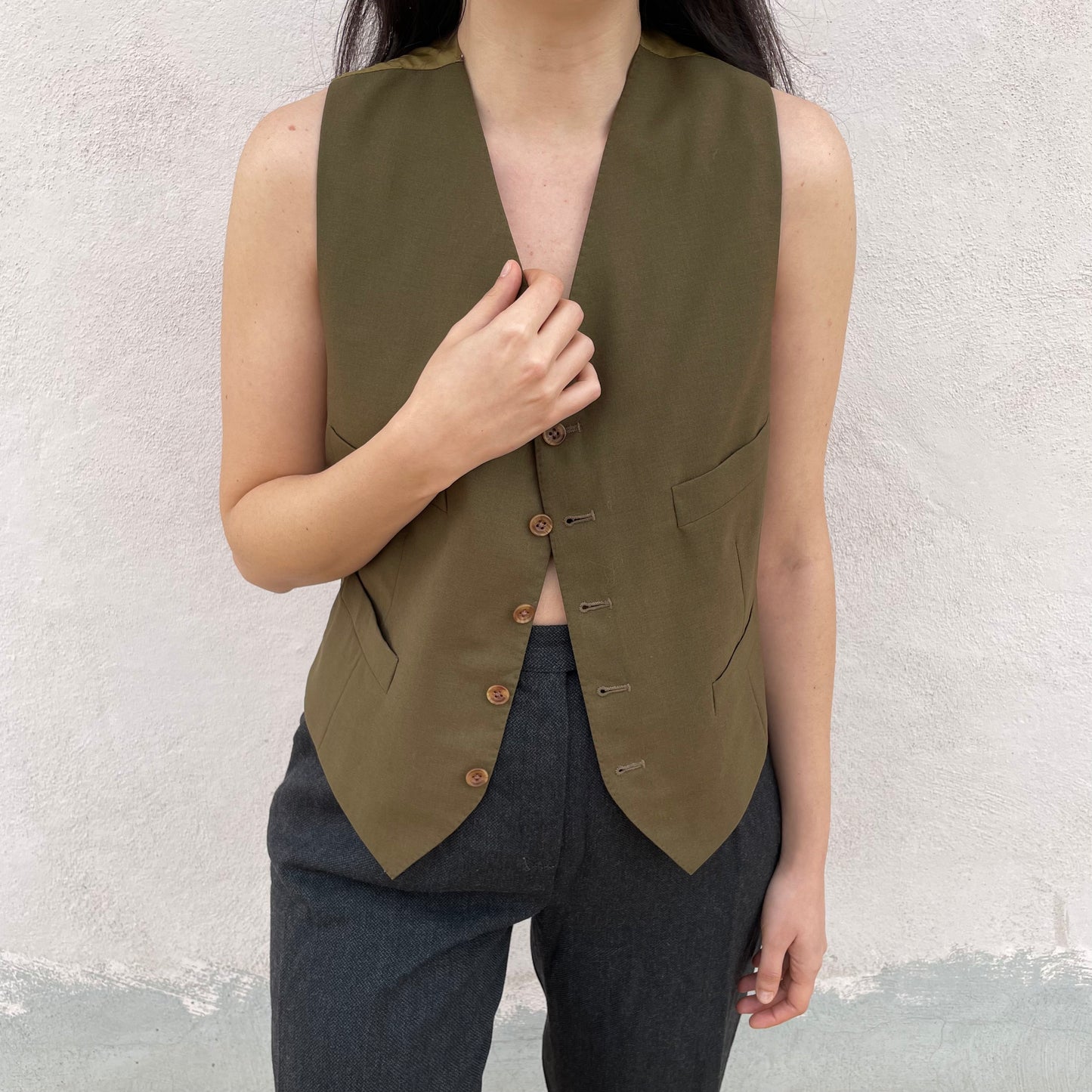 Gilet oliva