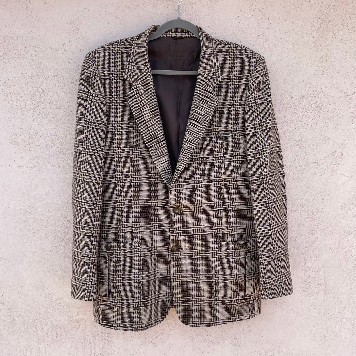 Blazer Principe di Galles tasche