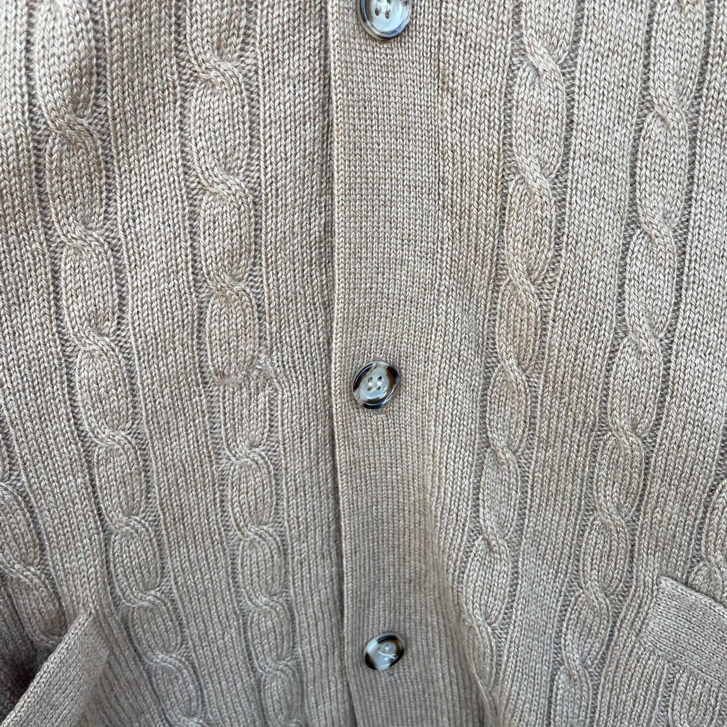 Cardigan cammello