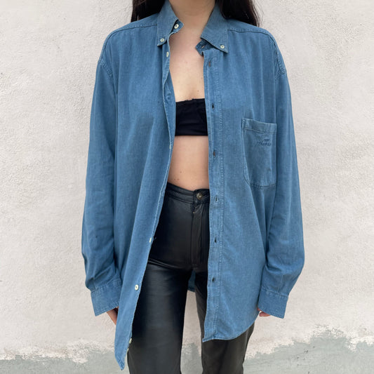 Camicia denim Armani