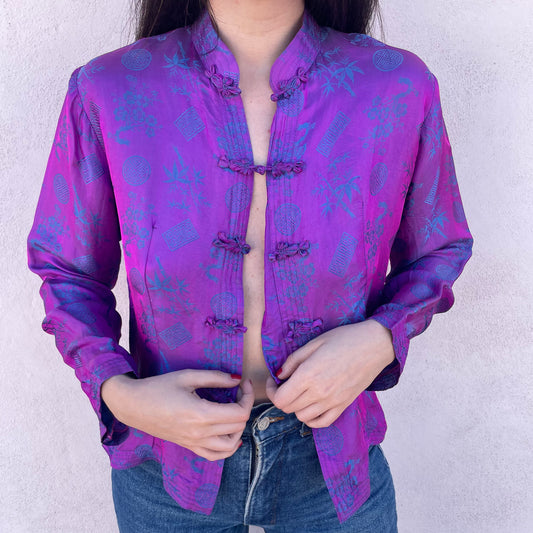 Camicia orientale viola