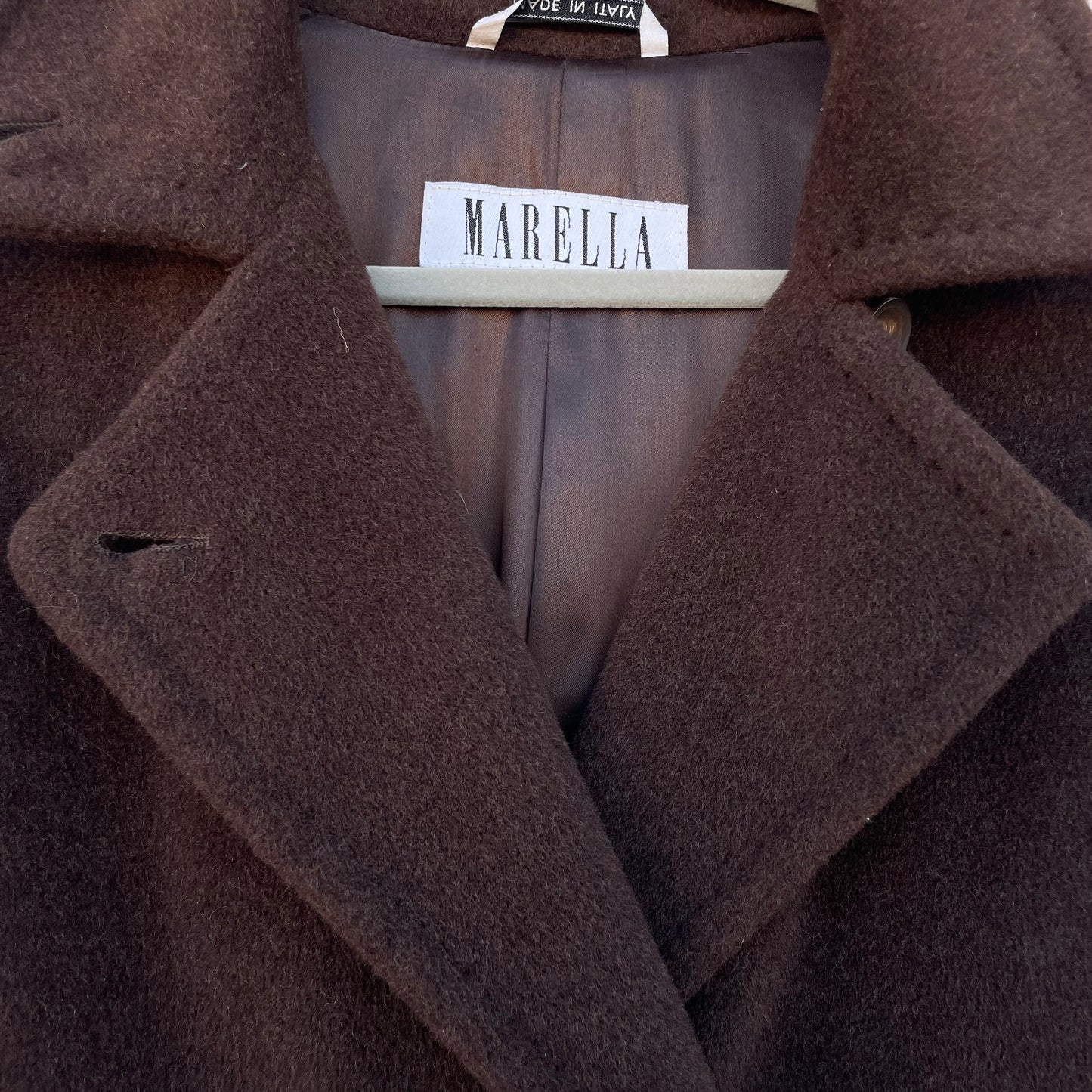 Cappotto cioccolato Marella