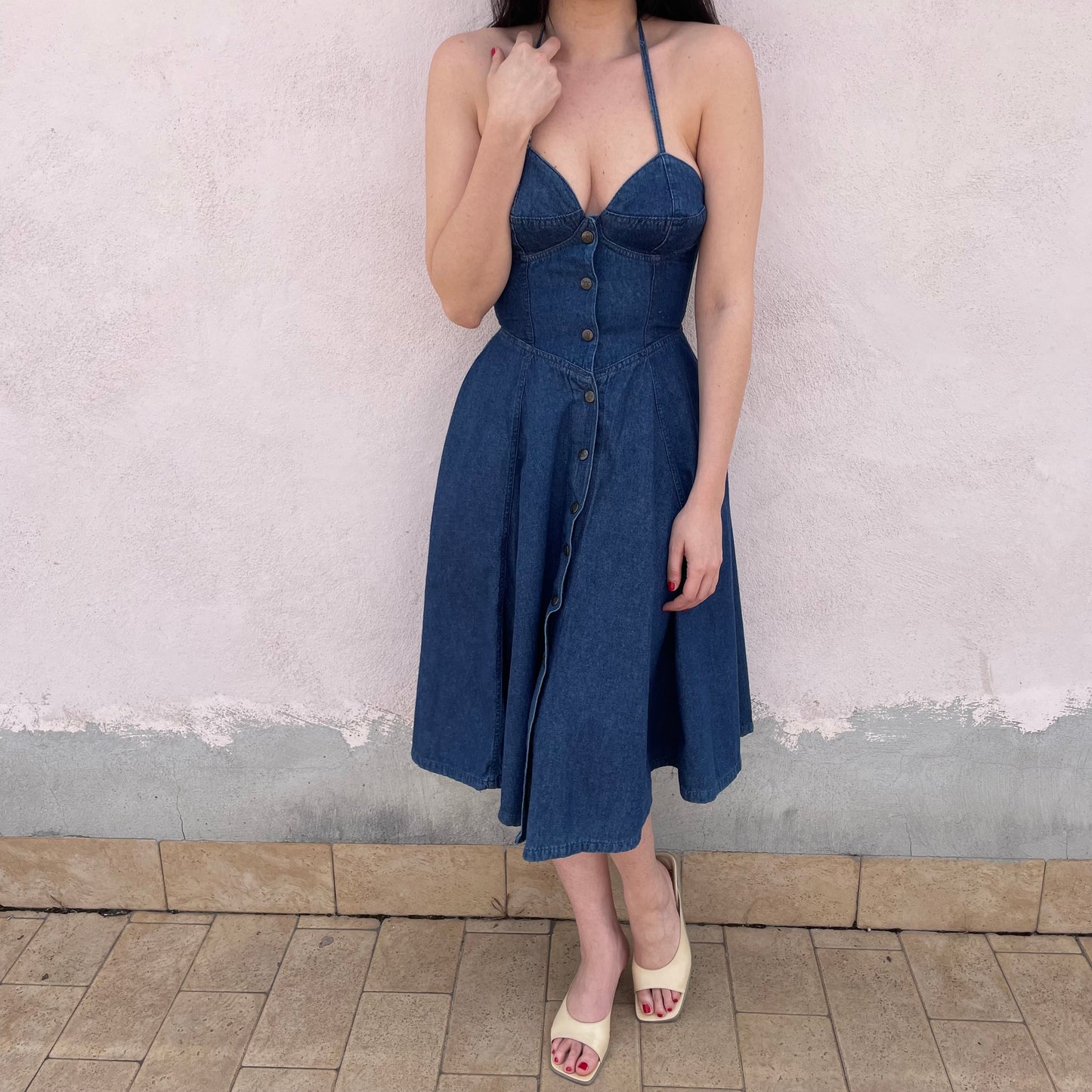 Abito denim Pop 84