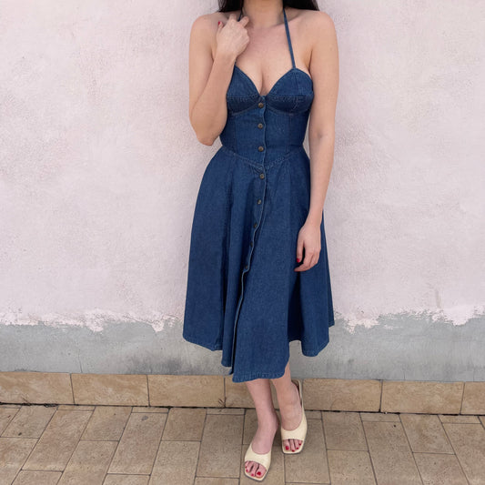 Abito denim Pop 84