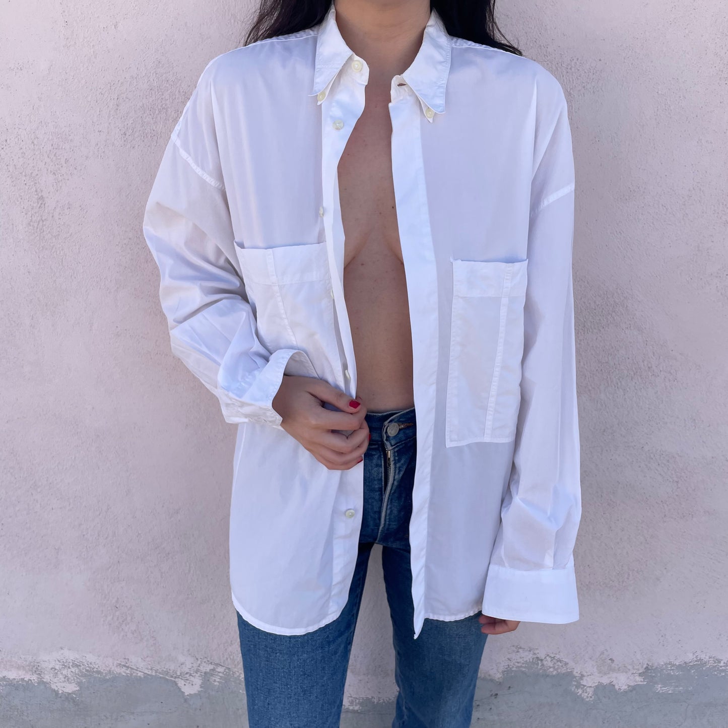 Camicia bianca Versace