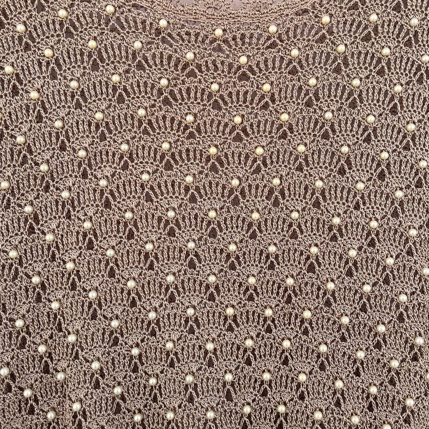 Miniabito oro perline
