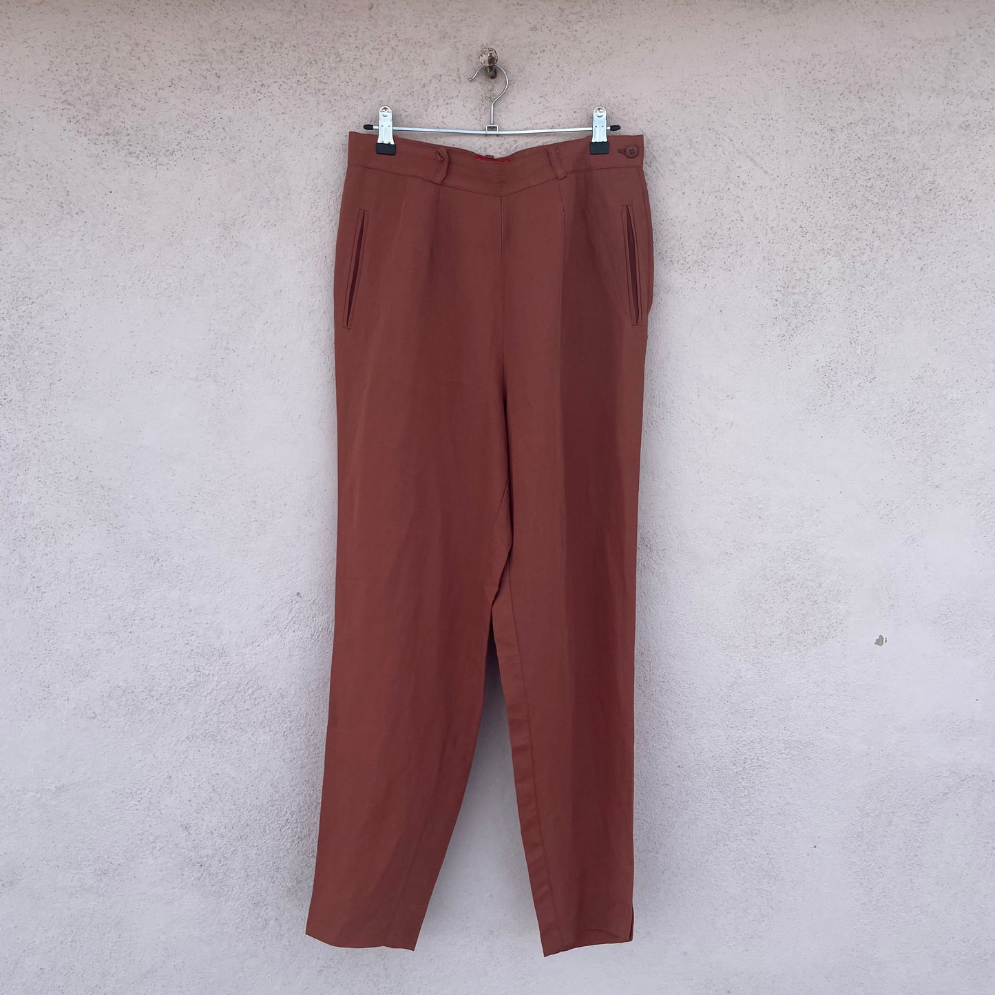 Pantaloni ruggine Kenzo