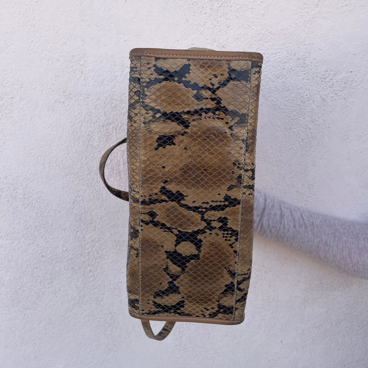 Borsa stampa pitone