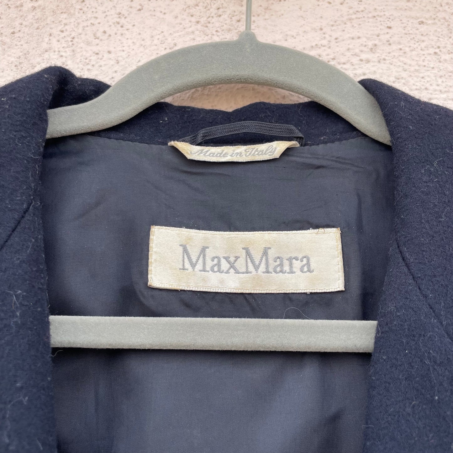 Cappotto blu Max Mara