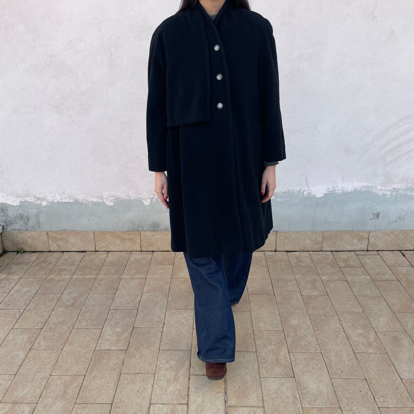 Cappotto Byblos nero
