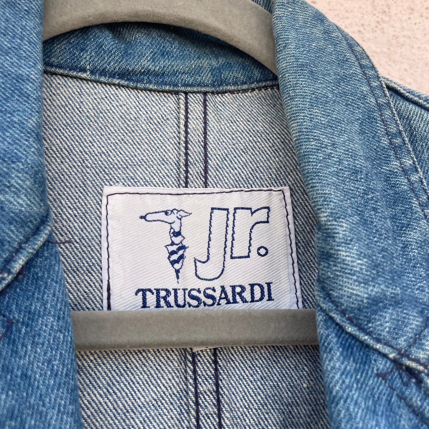 Blazer denim Trussardi