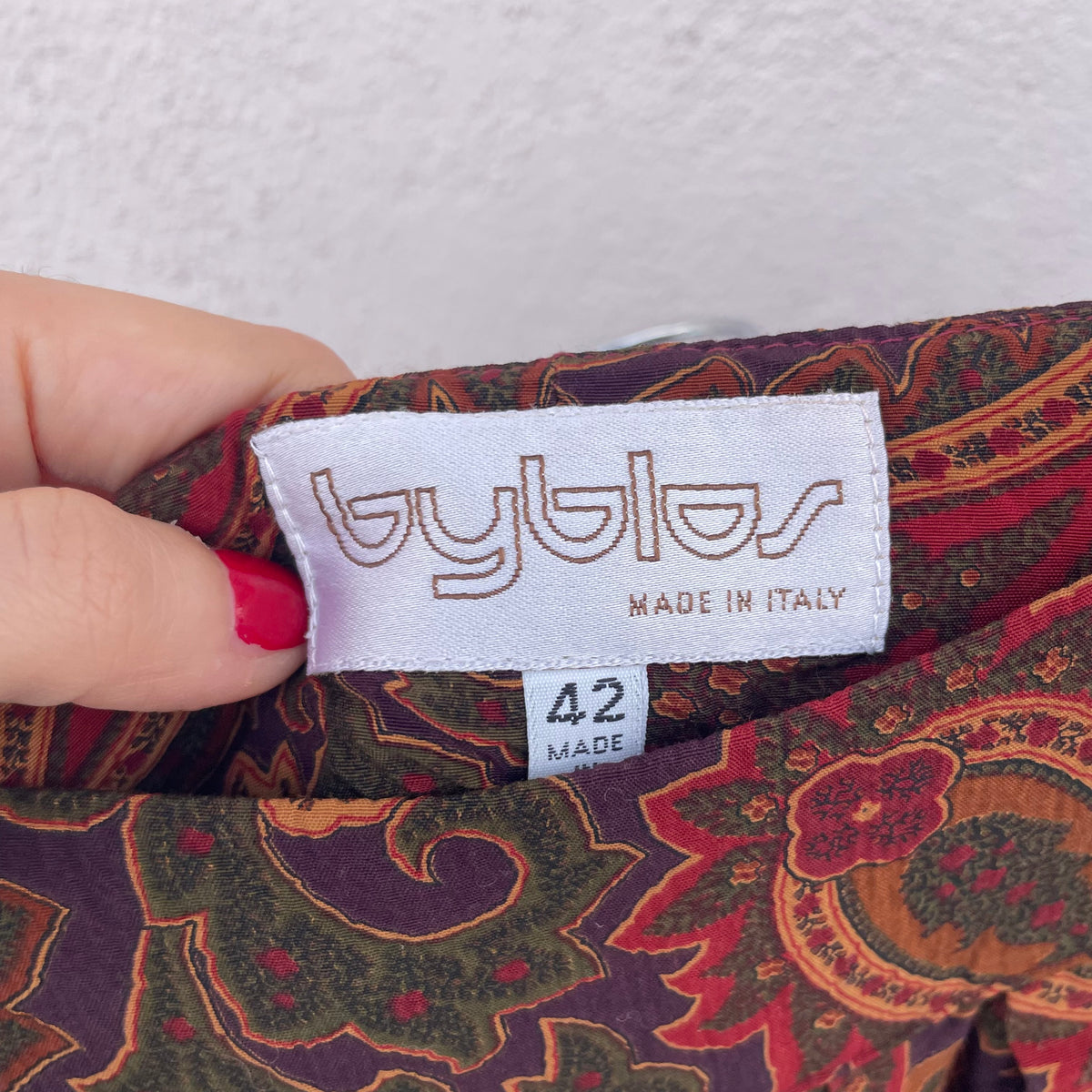 Culotte paisley Byblos