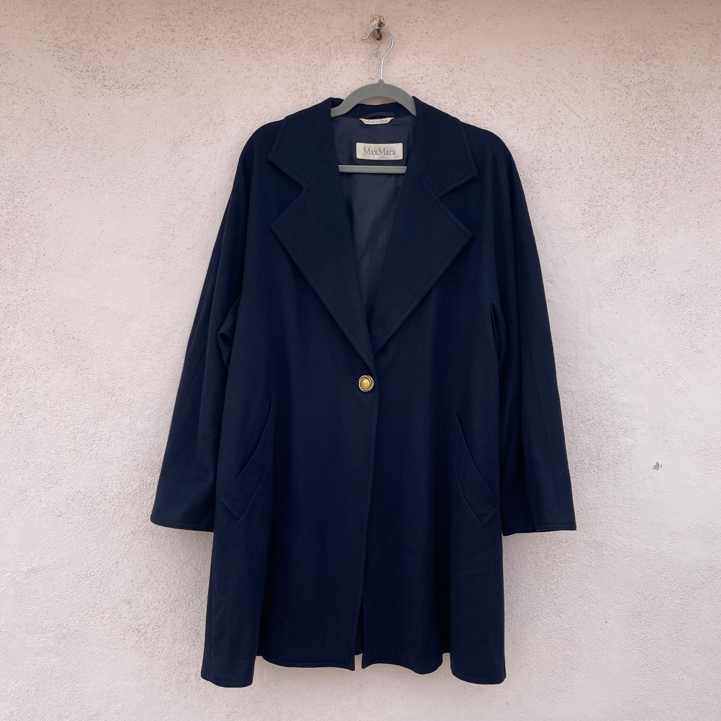 Cappotto blu Max Mara
