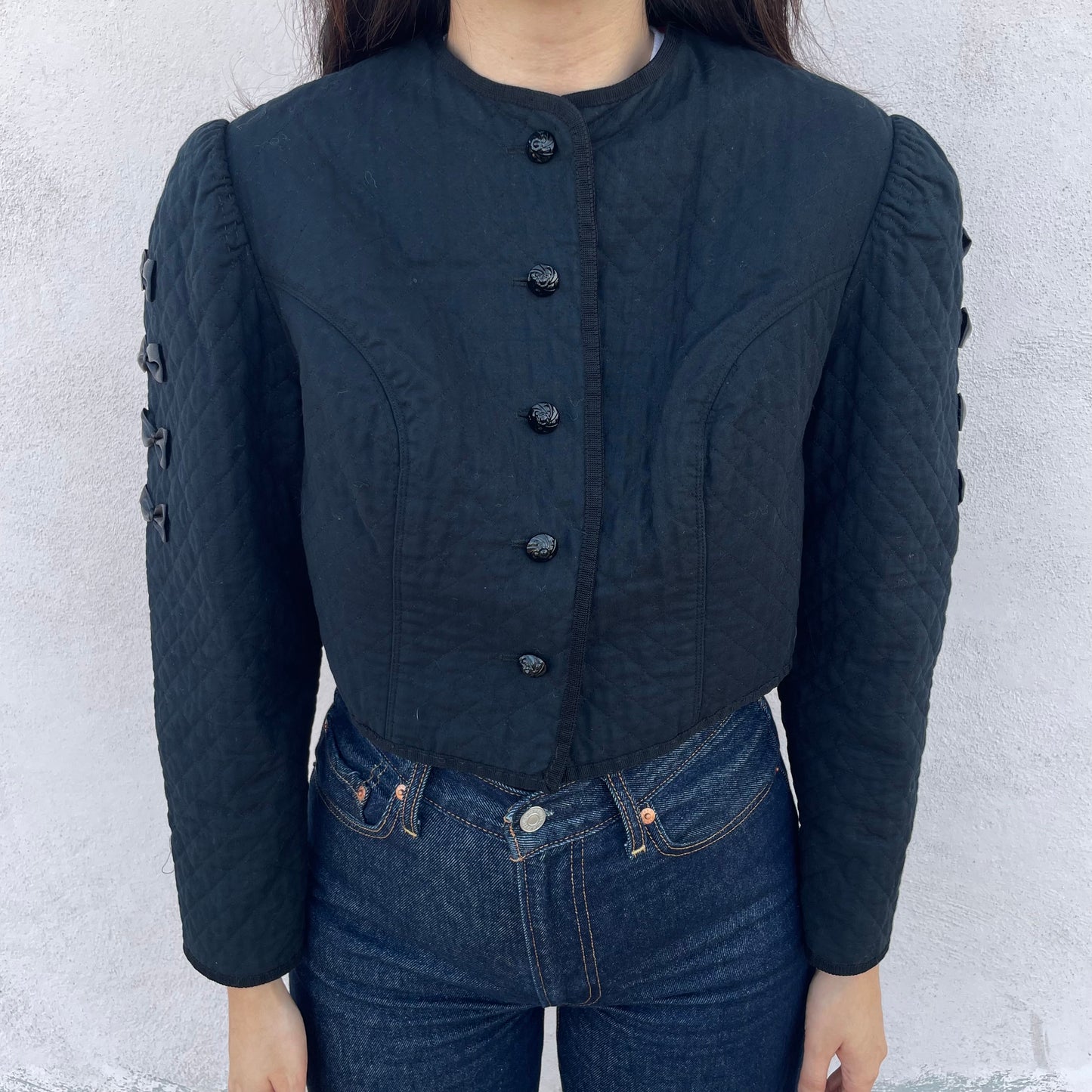 Giacchina cropped fiocchi