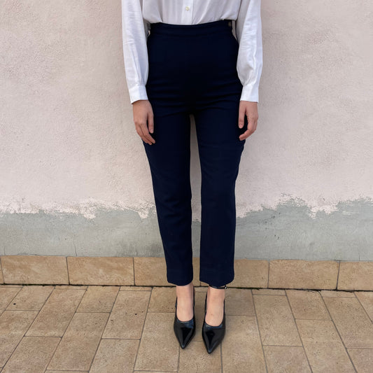 Pantaloni blu notte Fendissime