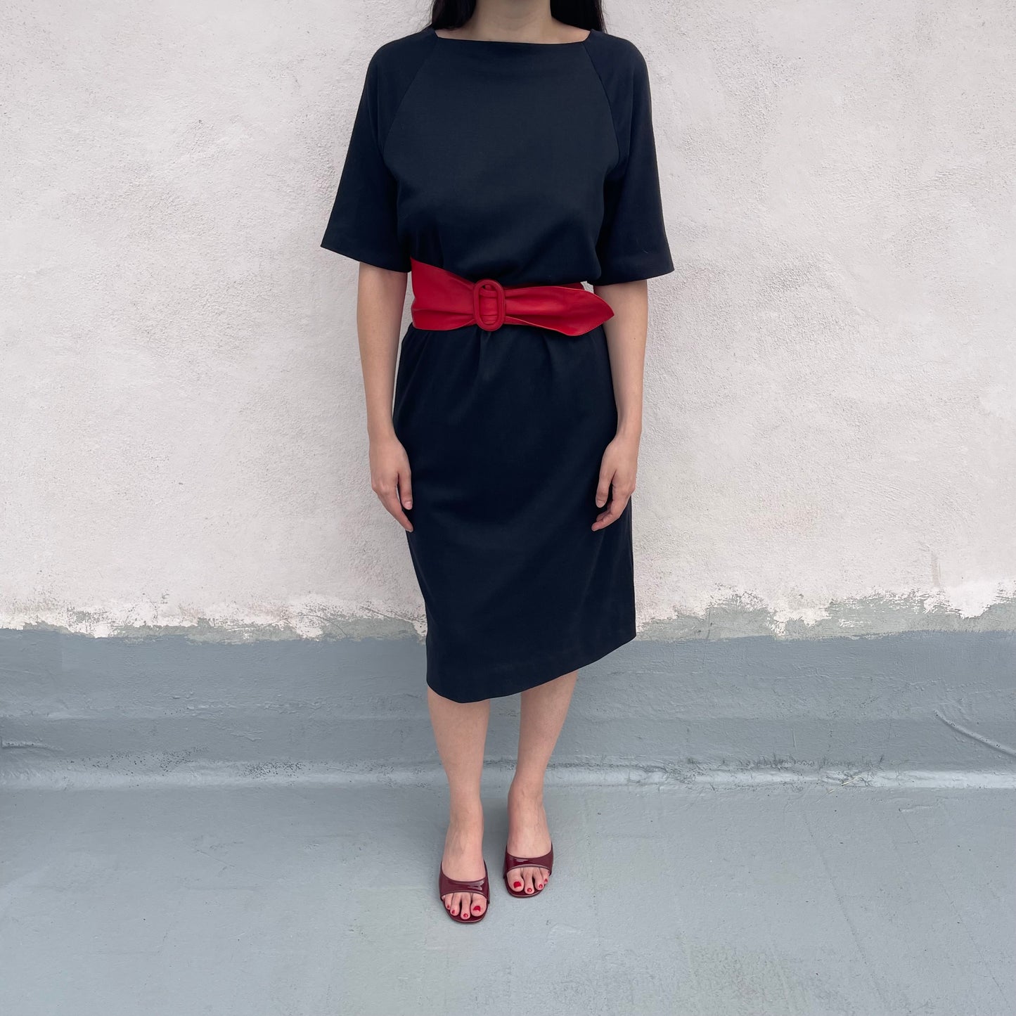 Abito midi sartoriale