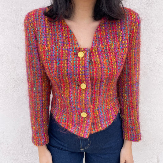 Blazer cropped Barbie
