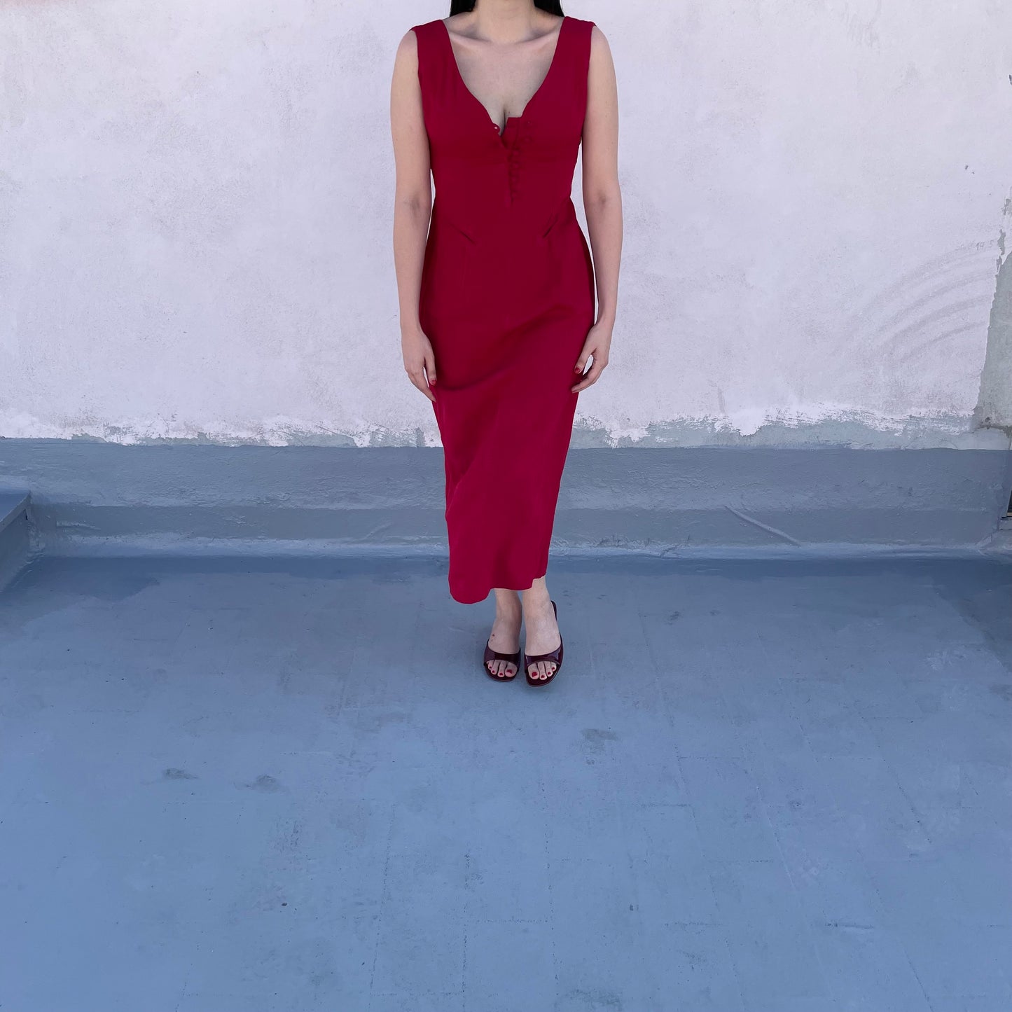 Abito rosso Monica