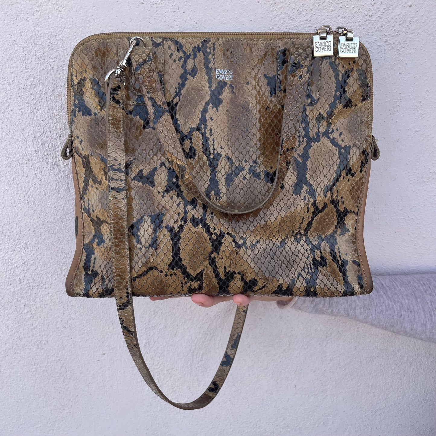 Borsa stampa pitone