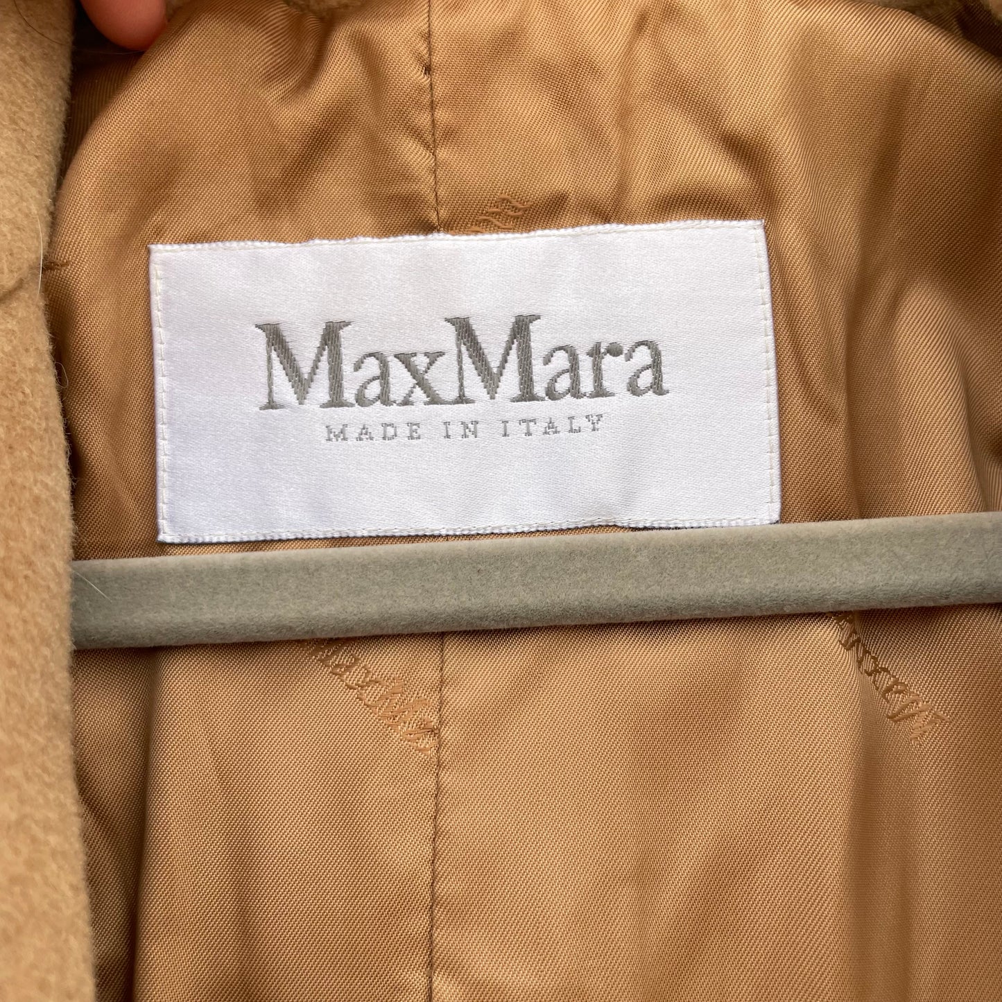 Cappotto cammello Max Mara