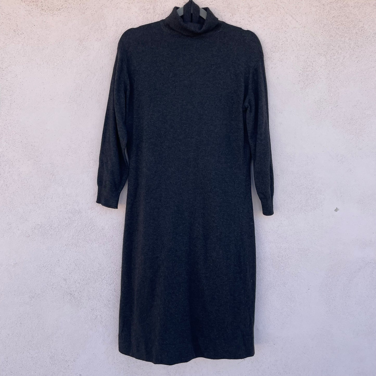 Abito antracite 100% cashmere