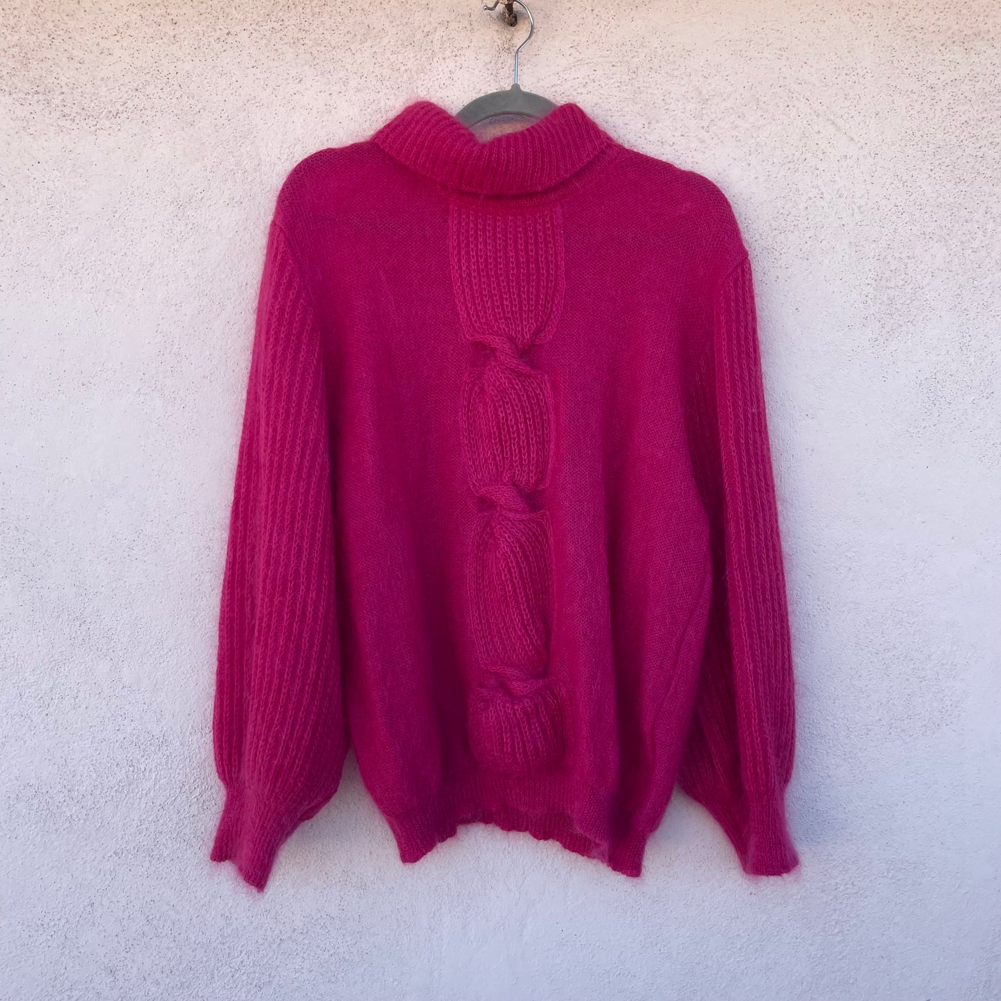 Golf treccia fucsia