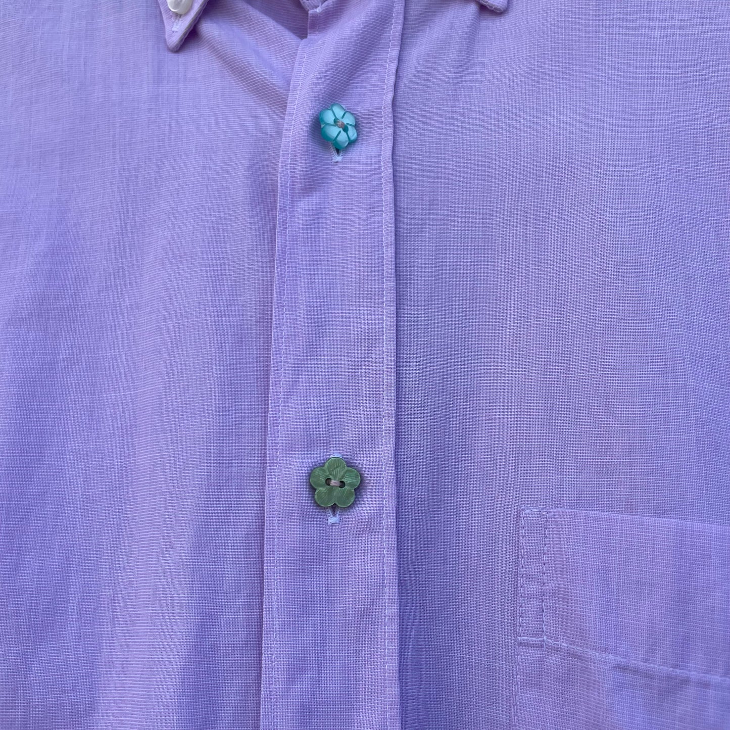 Camicia rosa fiorellini