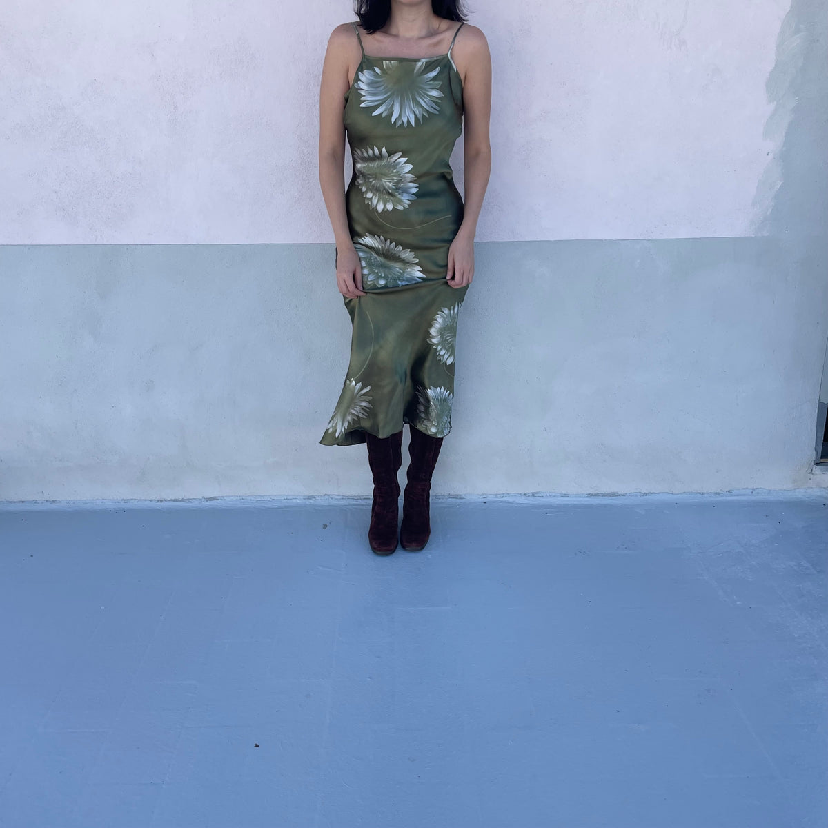 Abito 90s verde