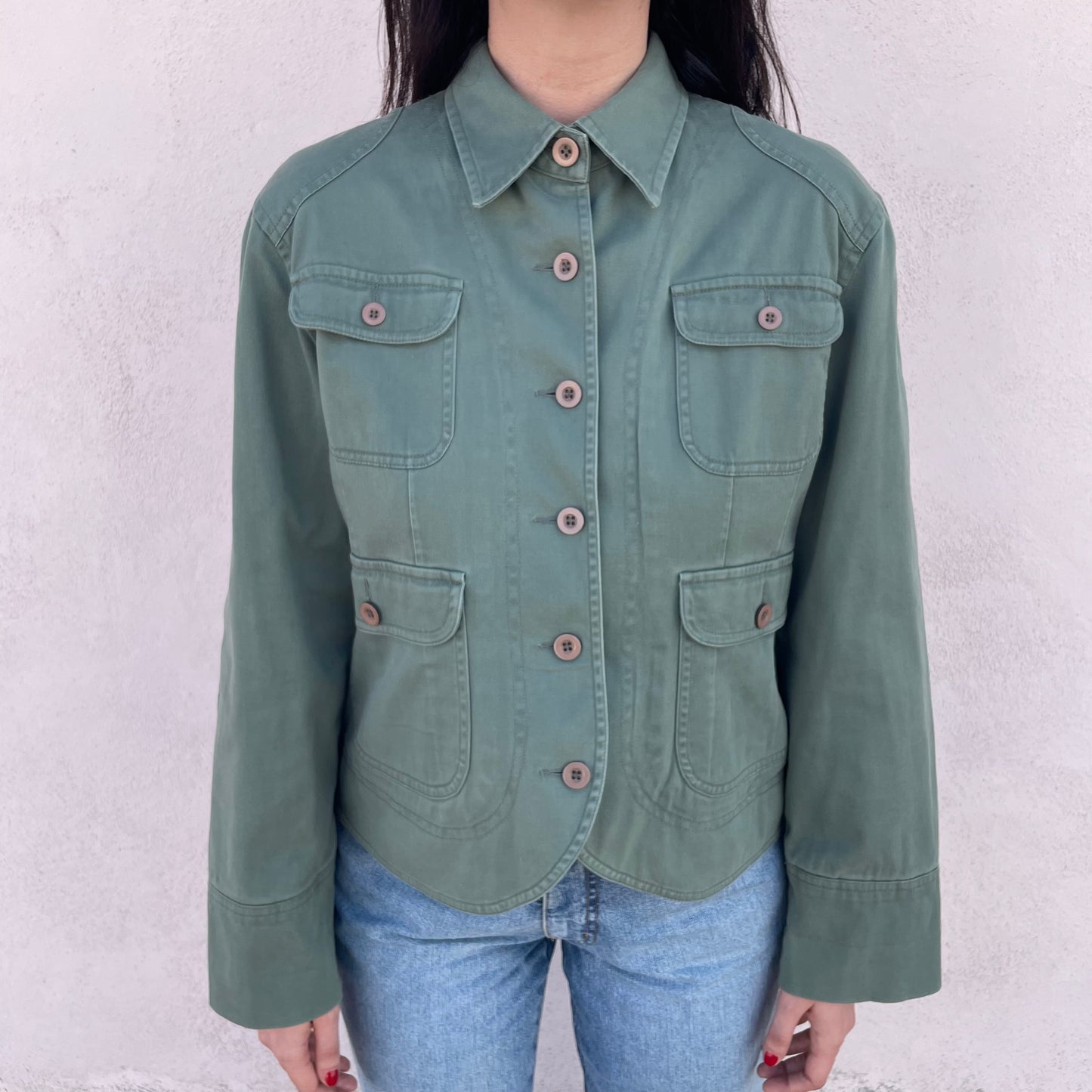 Work jacket salvia