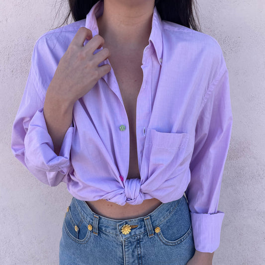 Camicia rosa fiorellini