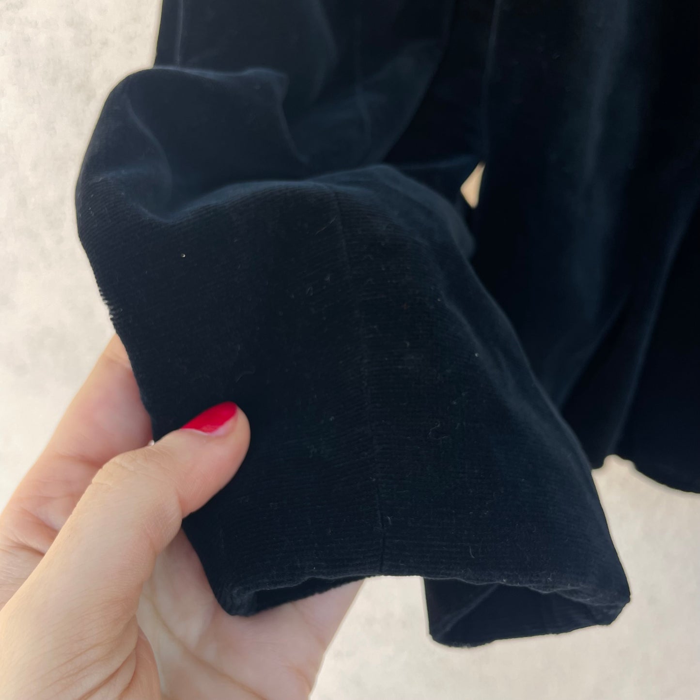 Blazer velluto avvitato