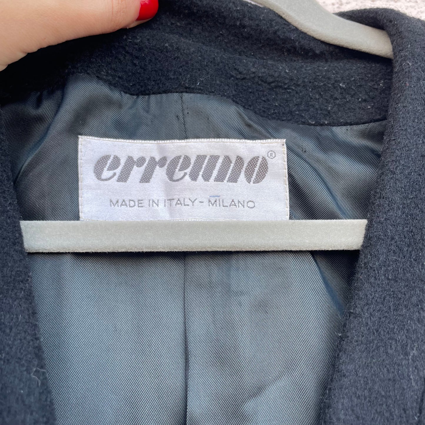 Blazer nero Erreuno (Armani)