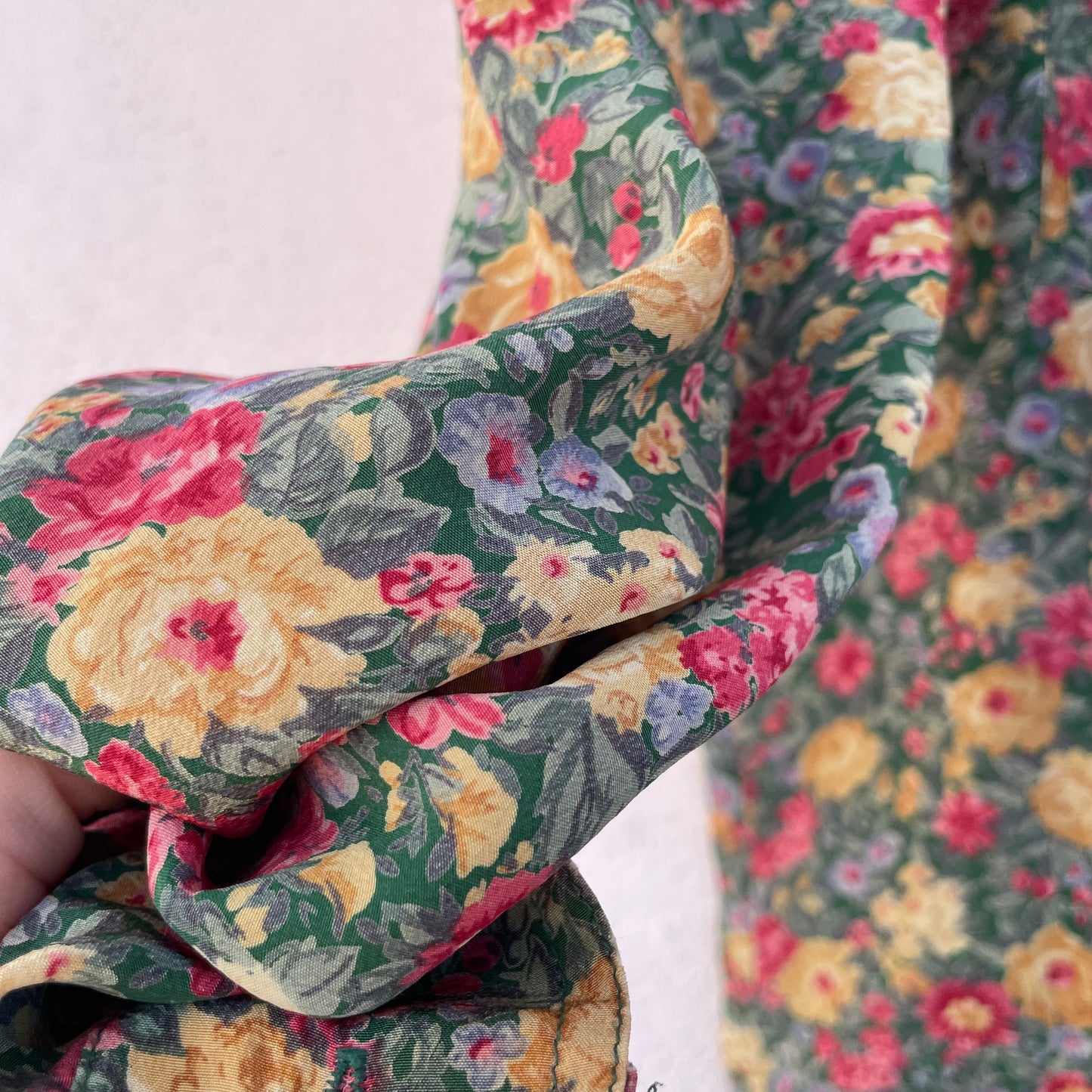 Camicia seta fiori