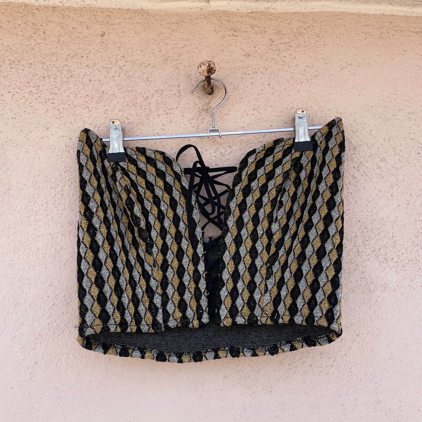 Bustier lurex