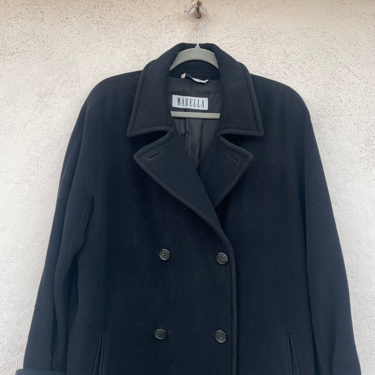 Cappotto nero Marella