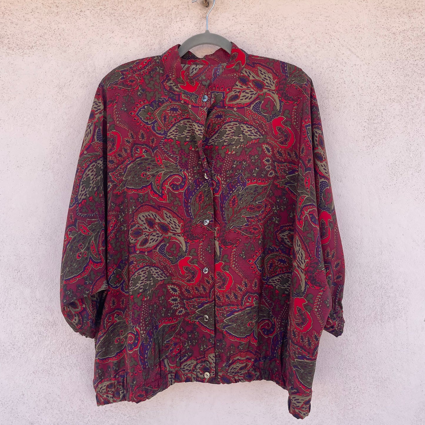Overshirt fluida fantasia