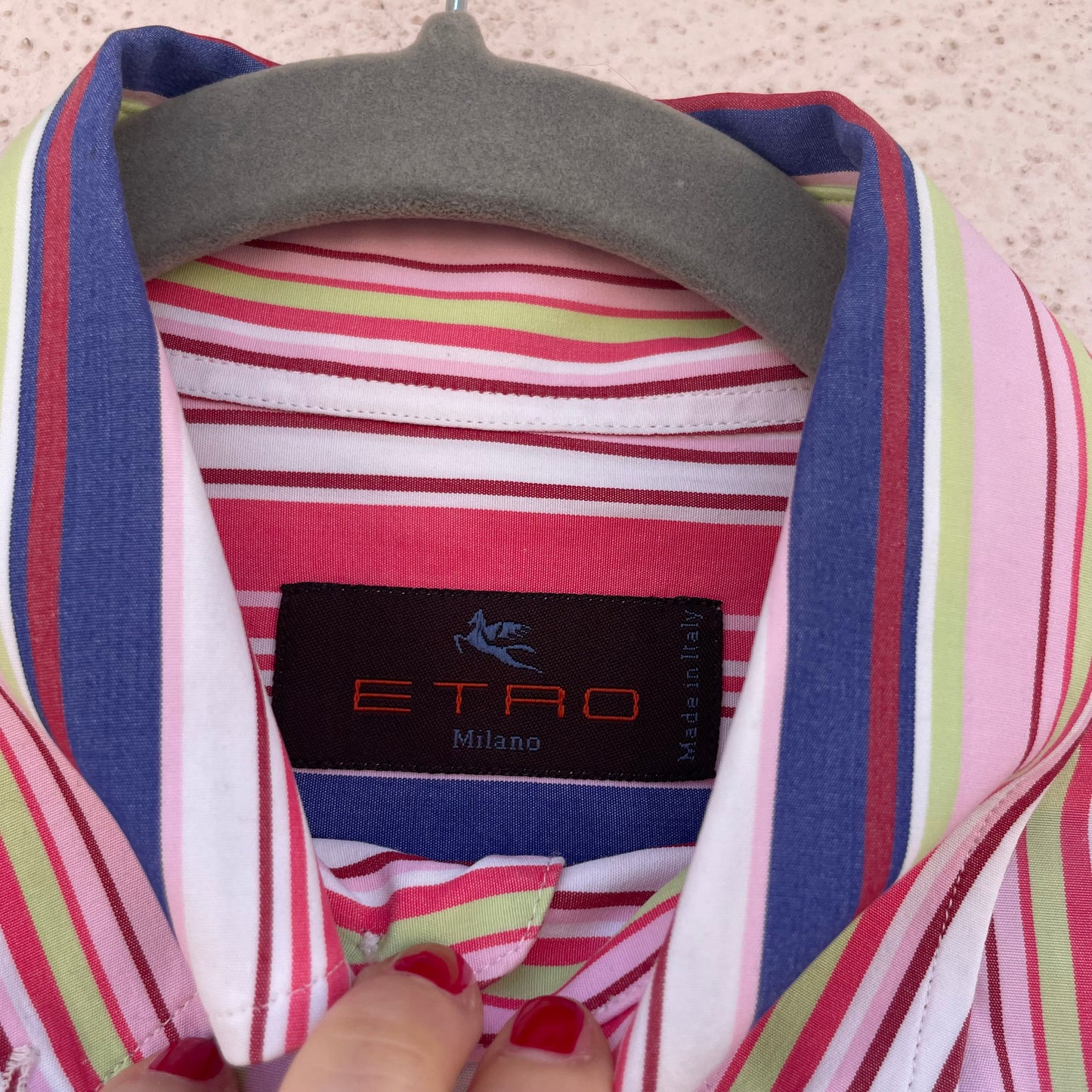 Camicia rosa Etro