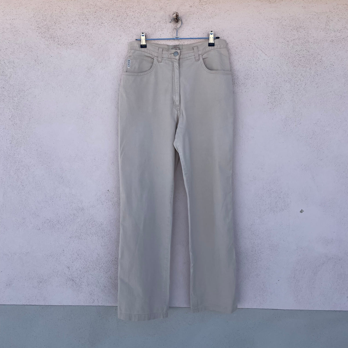 Panta ecrù Armani