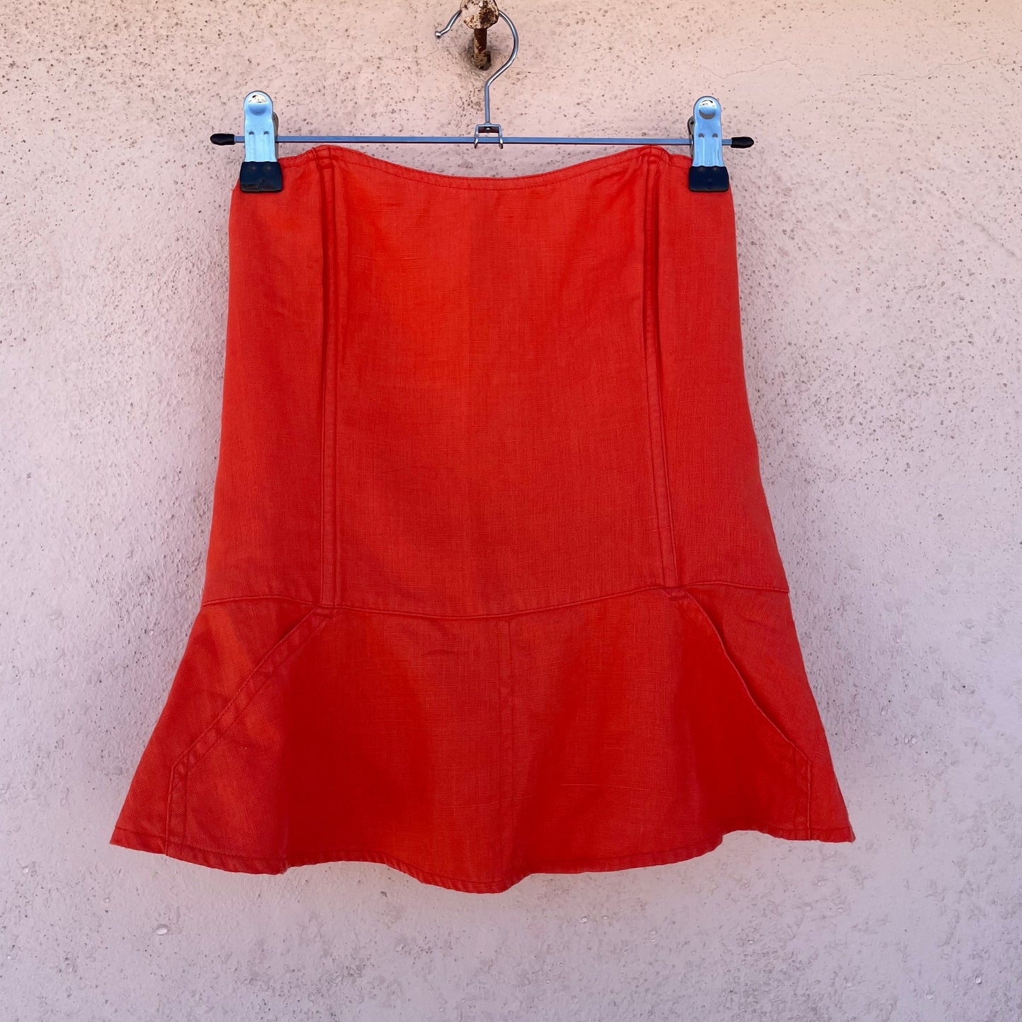 Top bustier arancio Armani