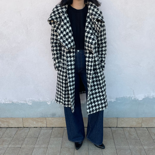 Cappotto pied de poule Max Mara