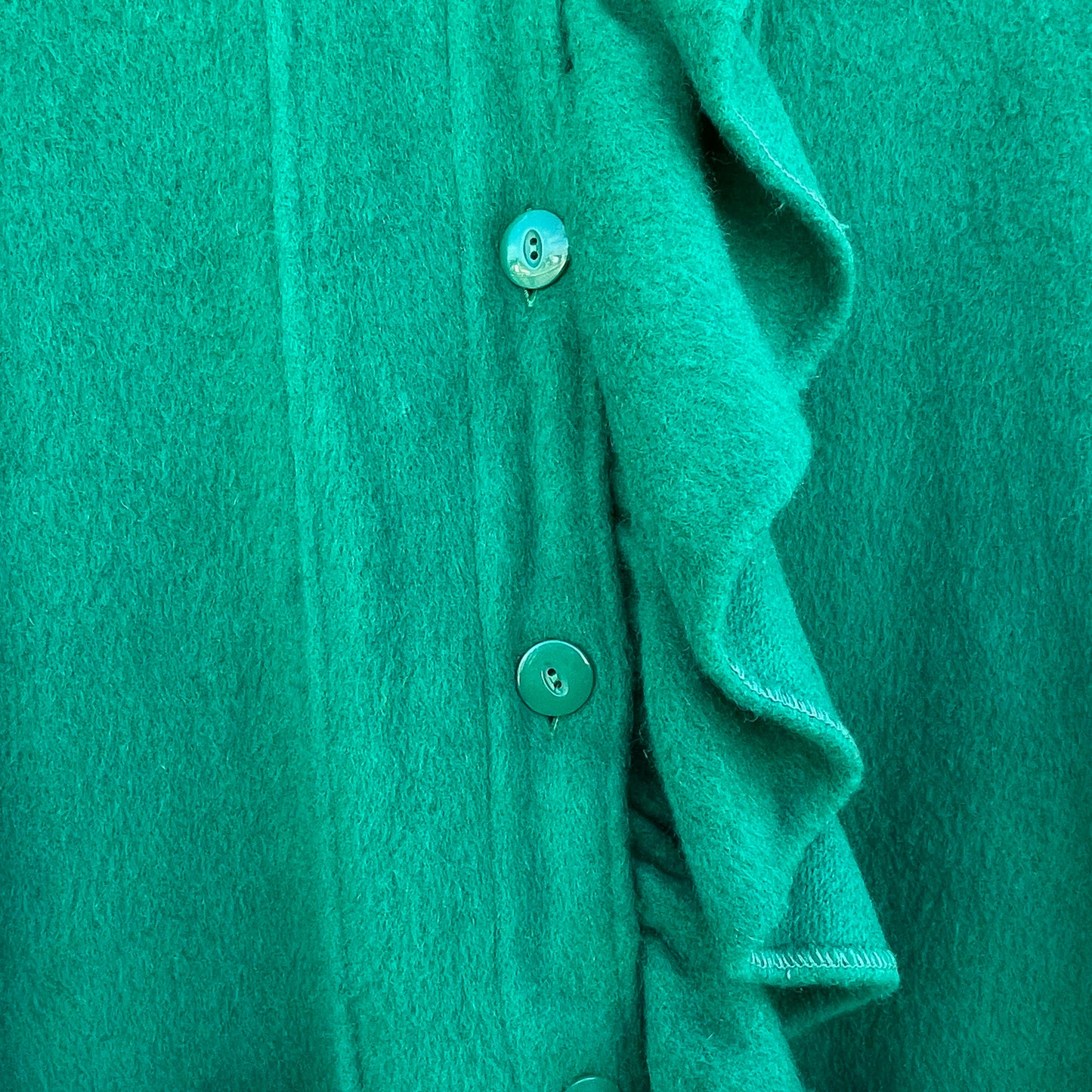 Cappotto verde smeraldo