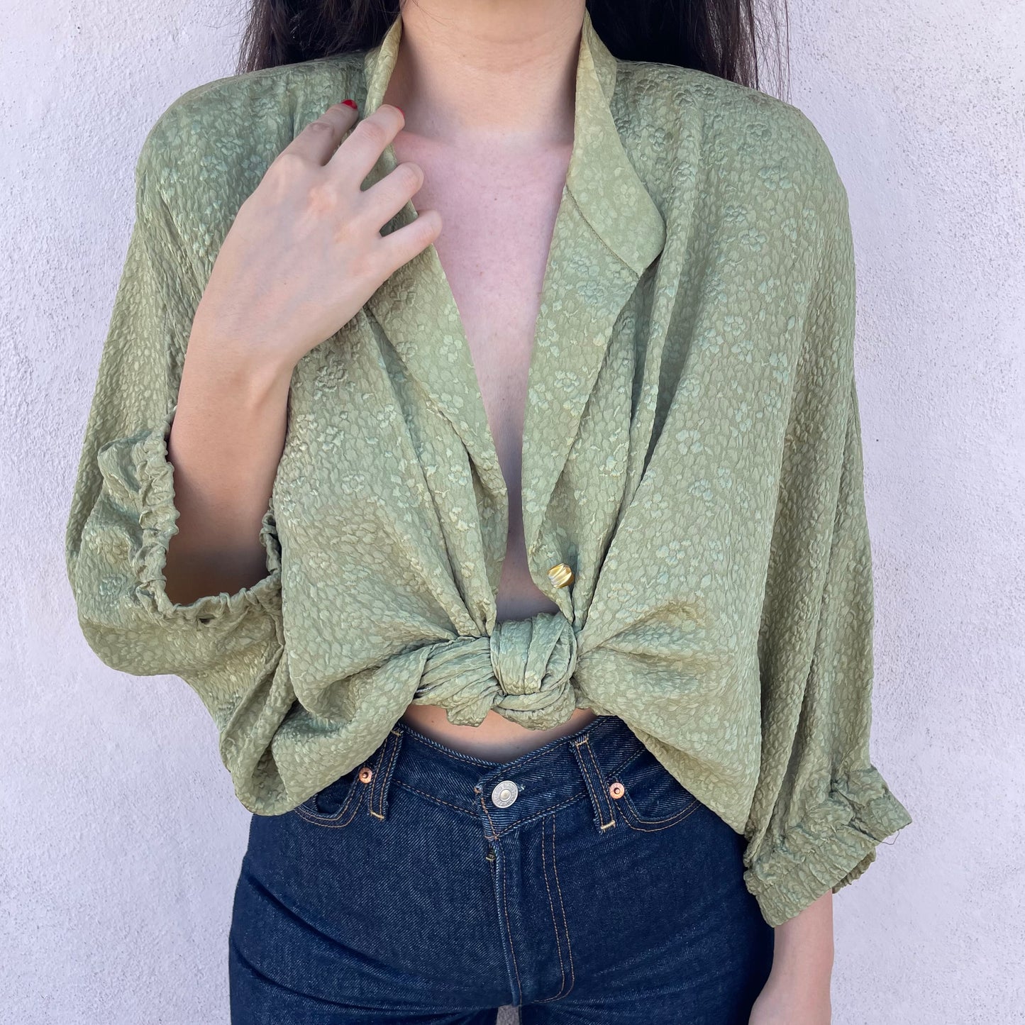Overshirt matcha