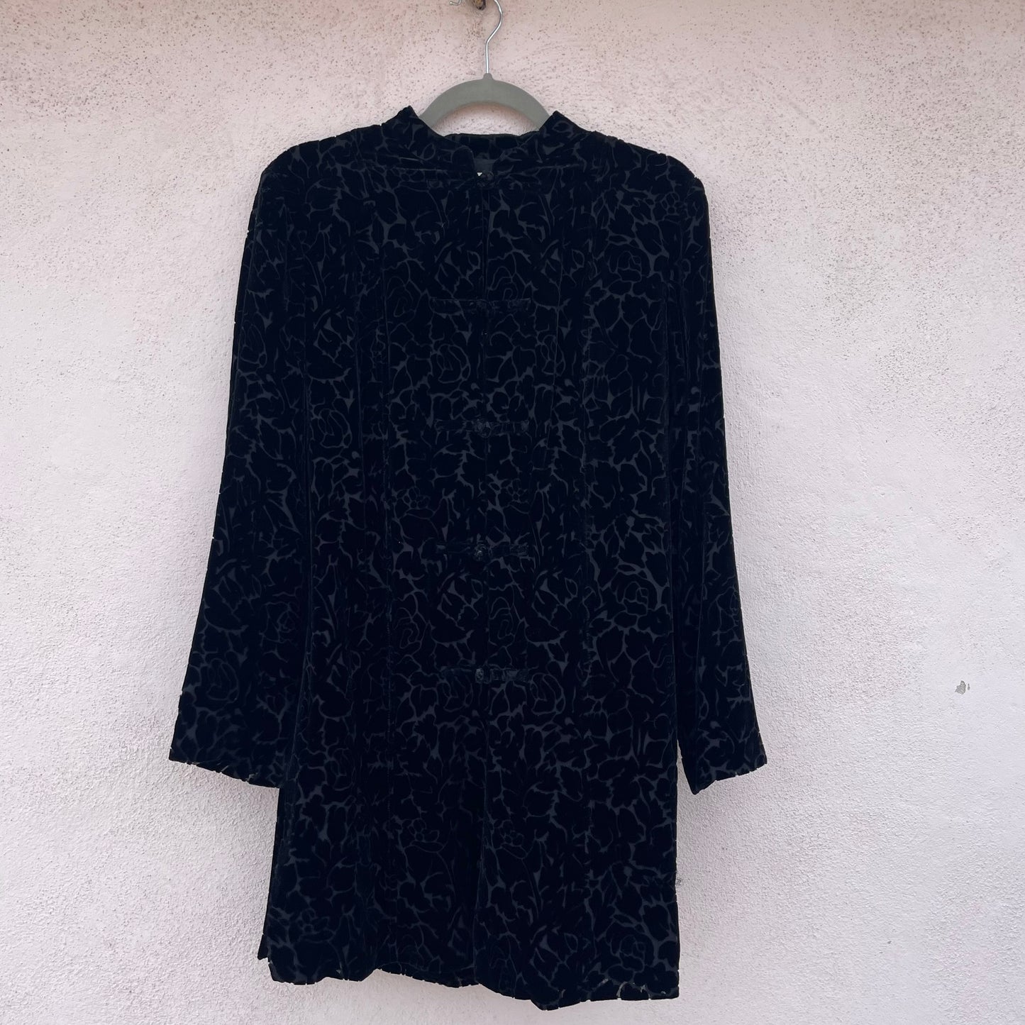 Soprabito velluto silk blend