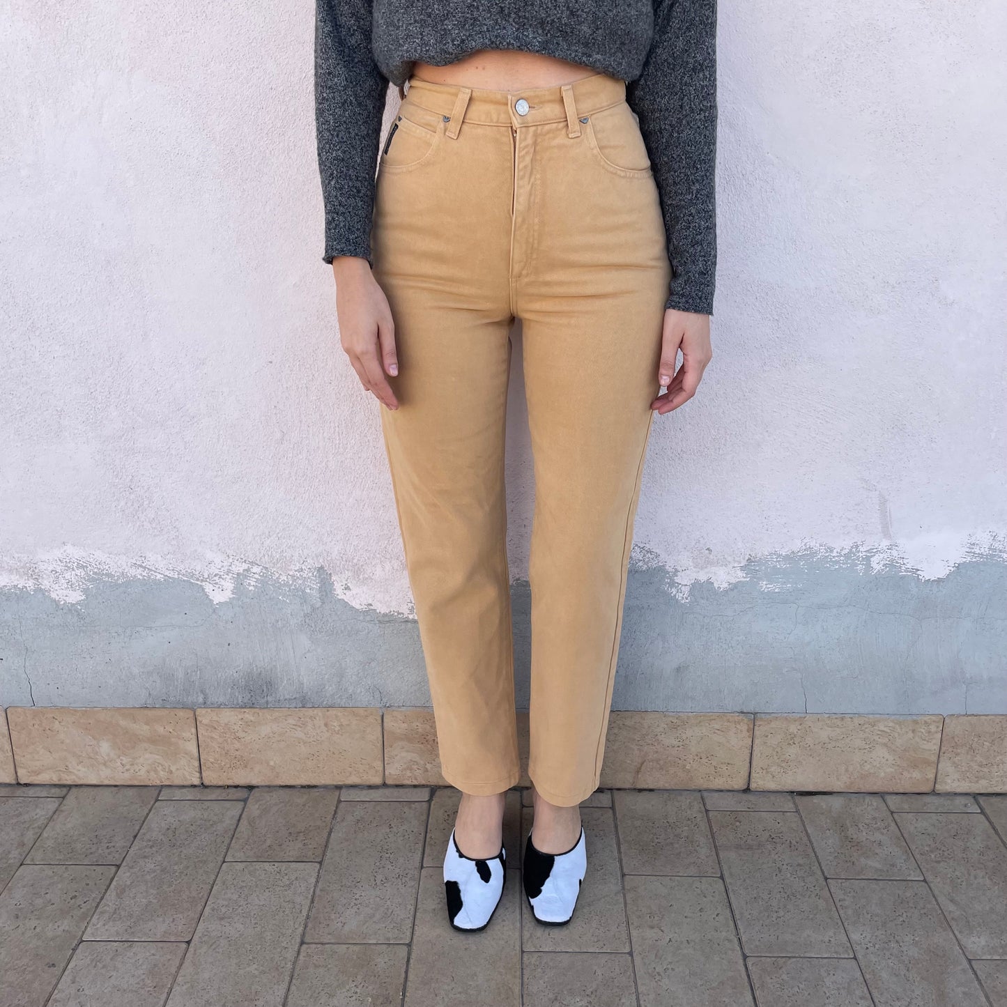 Jeans Armani caramello