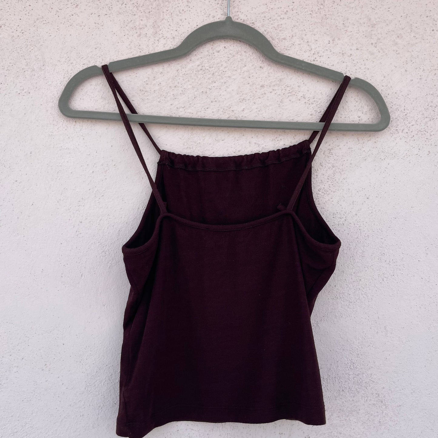 Top halter cioccolato