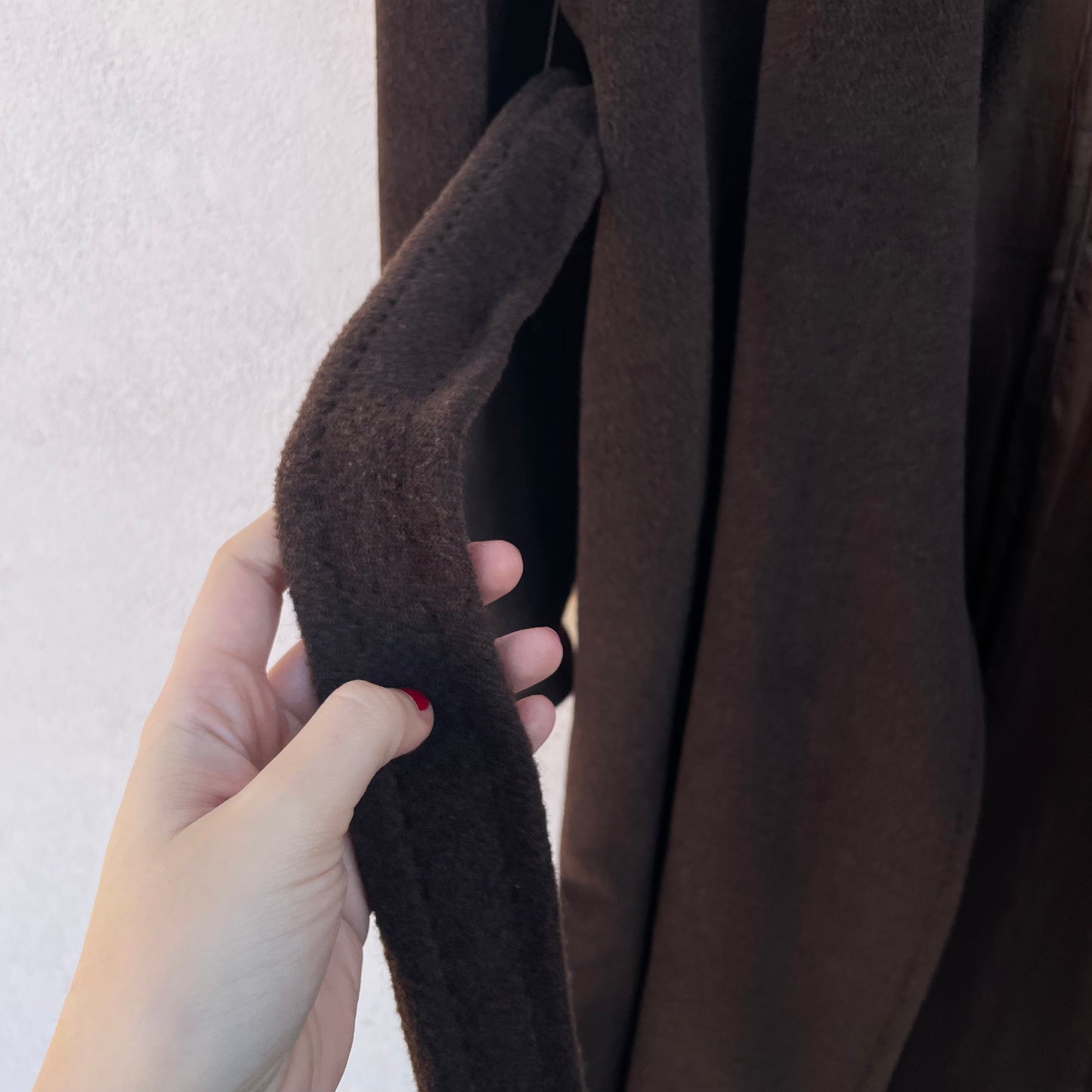Cappotto cioccolato Marella