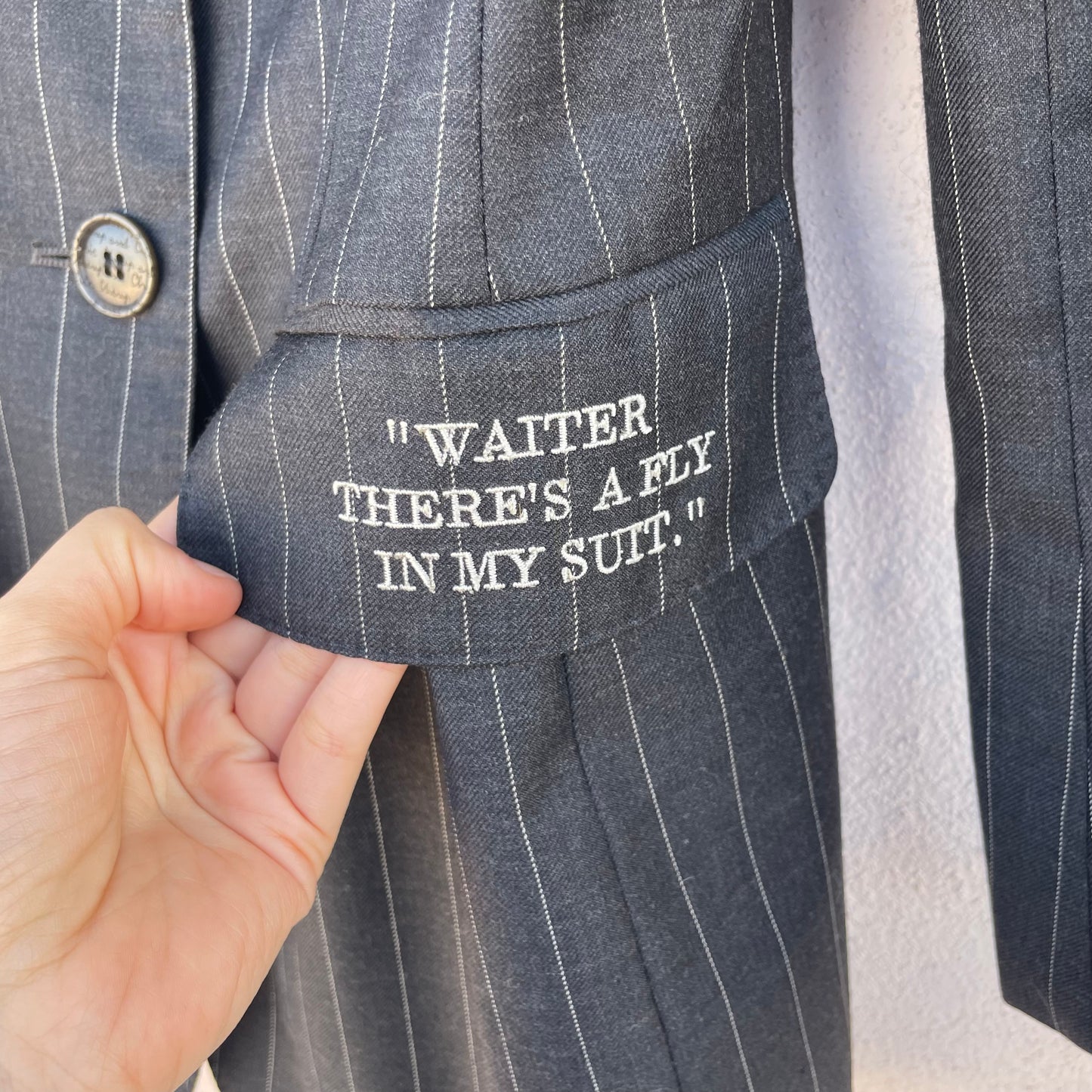 Blazer Moschino “fly”